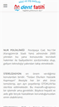Mobile Screenshot of dentfatih.com